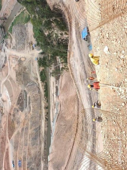 Shotcrete and rockbolt, Ameroro - Kendari