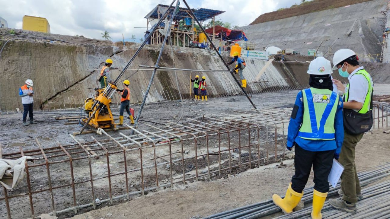 Drilling and Grouting,Tamblang - Bali